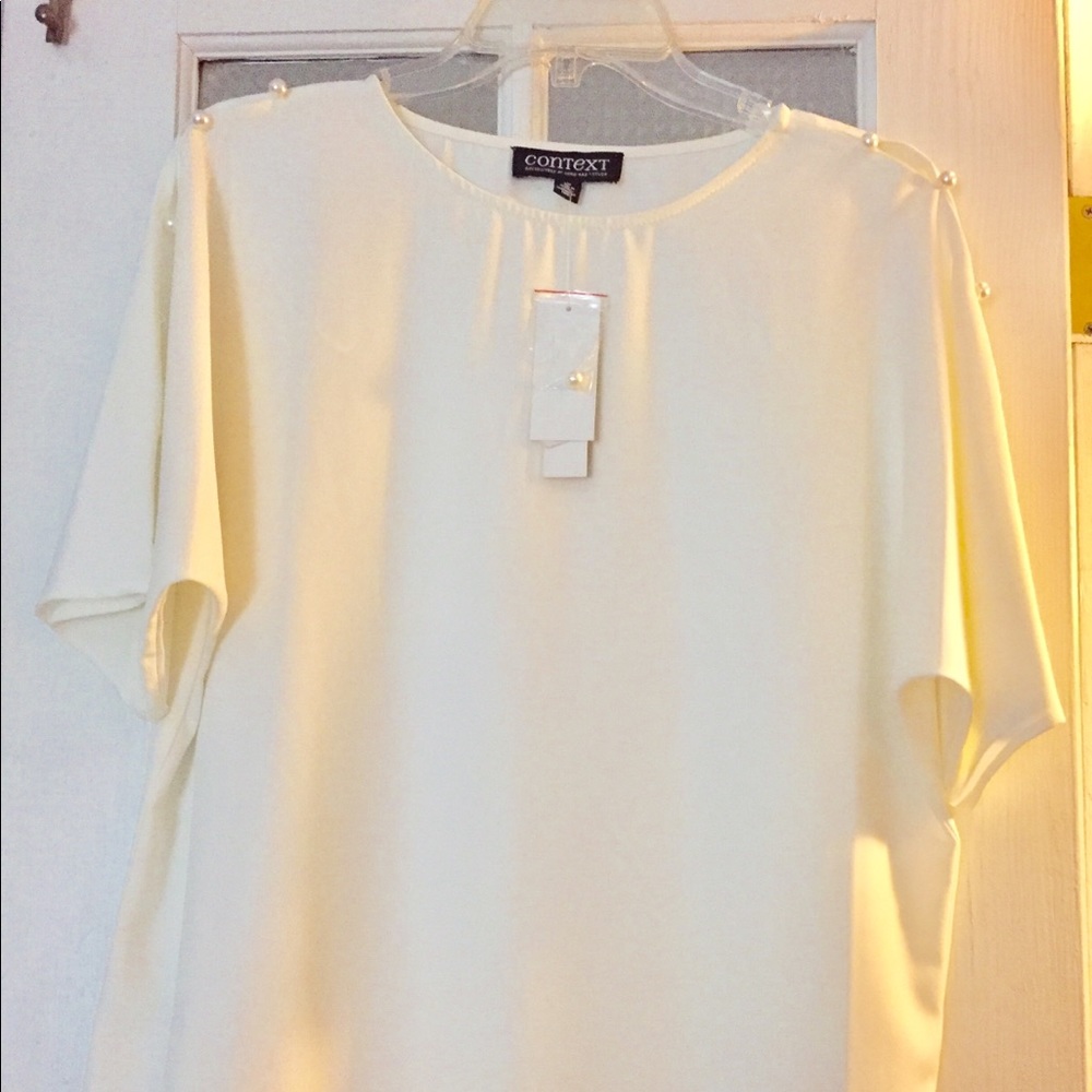 Lord & Taylor. Ivory. Size S/P.